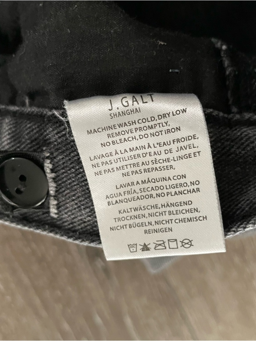 Brandy Melville J. Galt Feanne
Baggy Wide Leg Carpenter
Jeans SZ Small - Picture 9 of 9
